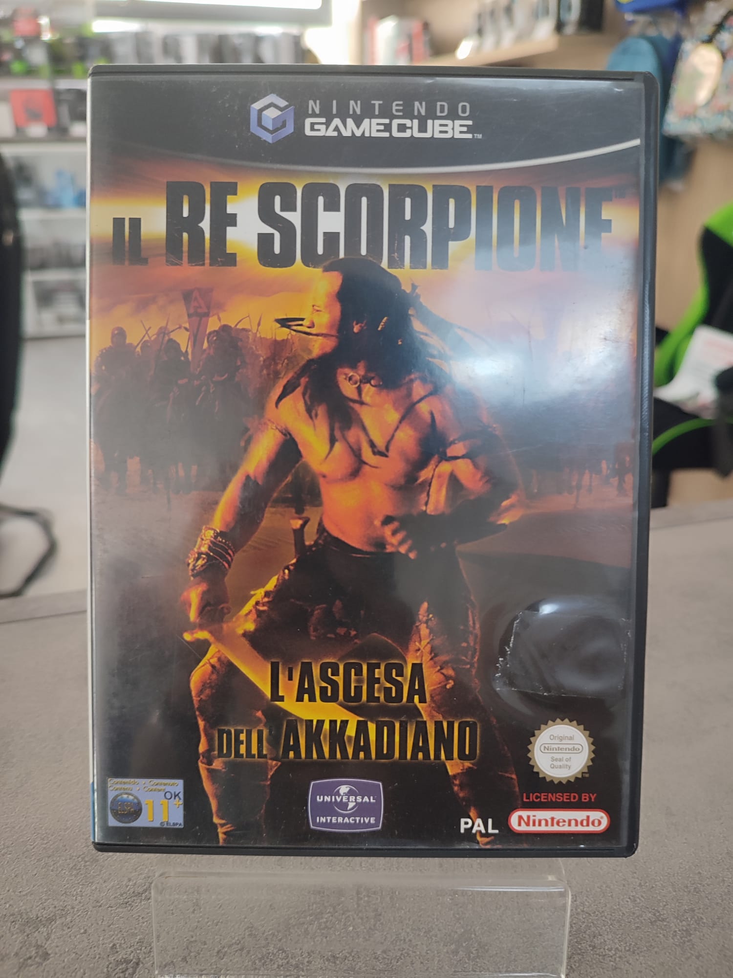 VIDEOGAME-USATO-NINTENDO-GAMECUBE-IL-RE-SCORPIONE